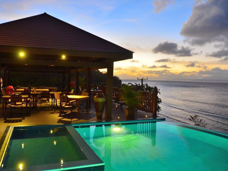 Treasure Cove Hotel & Restaurant Bel Ombre Exterior foto