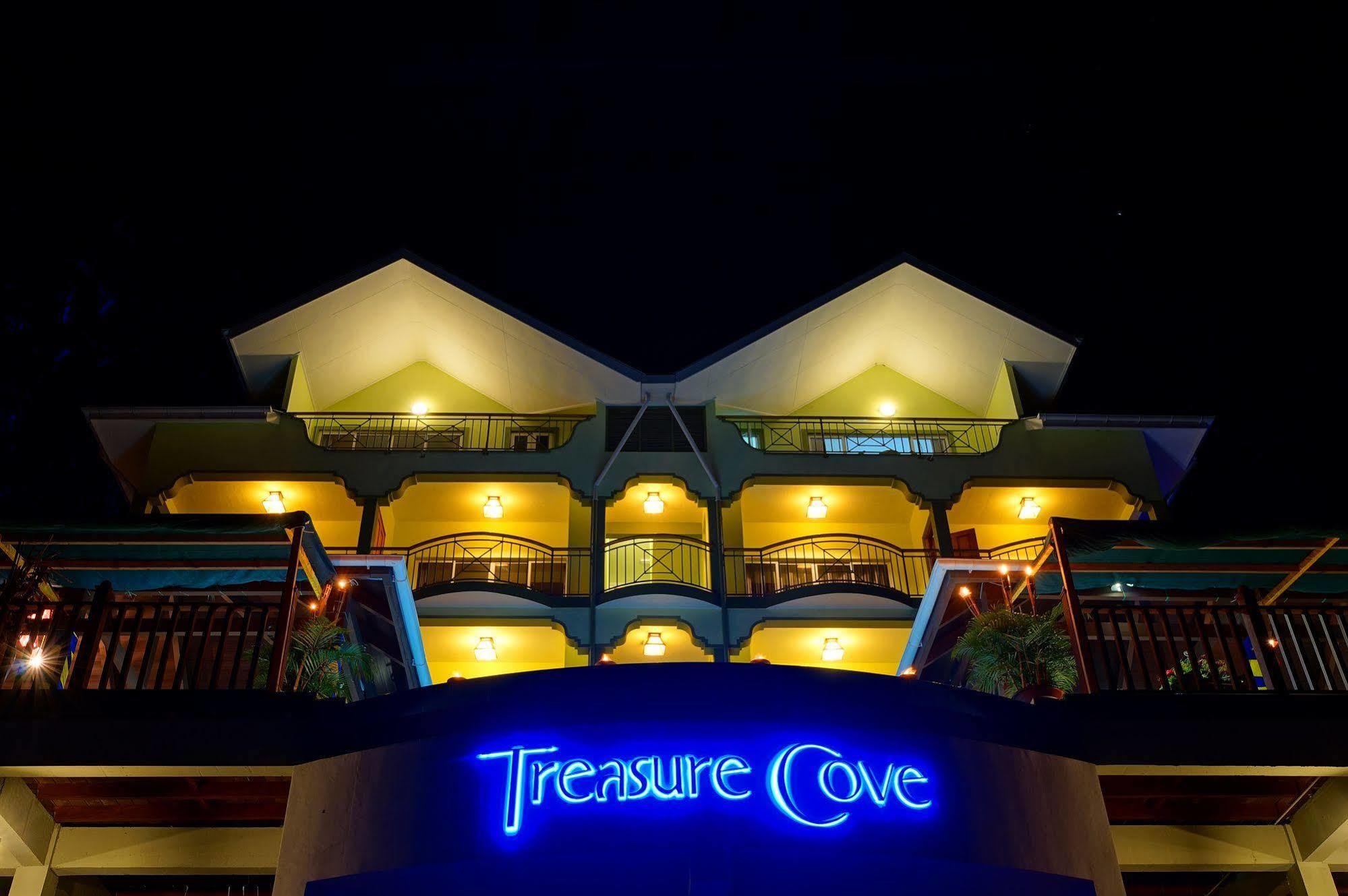 Treasure Cove Hotel & Restaurant Bel Ombre Exterior foto