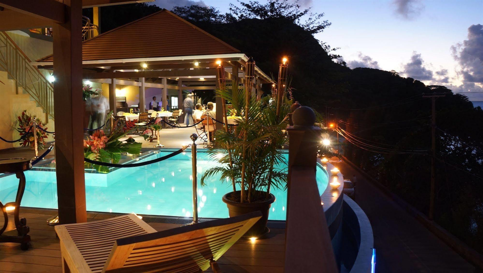 Treasure Cove Hotel & Restaurant Bel Ombre Exterior foto